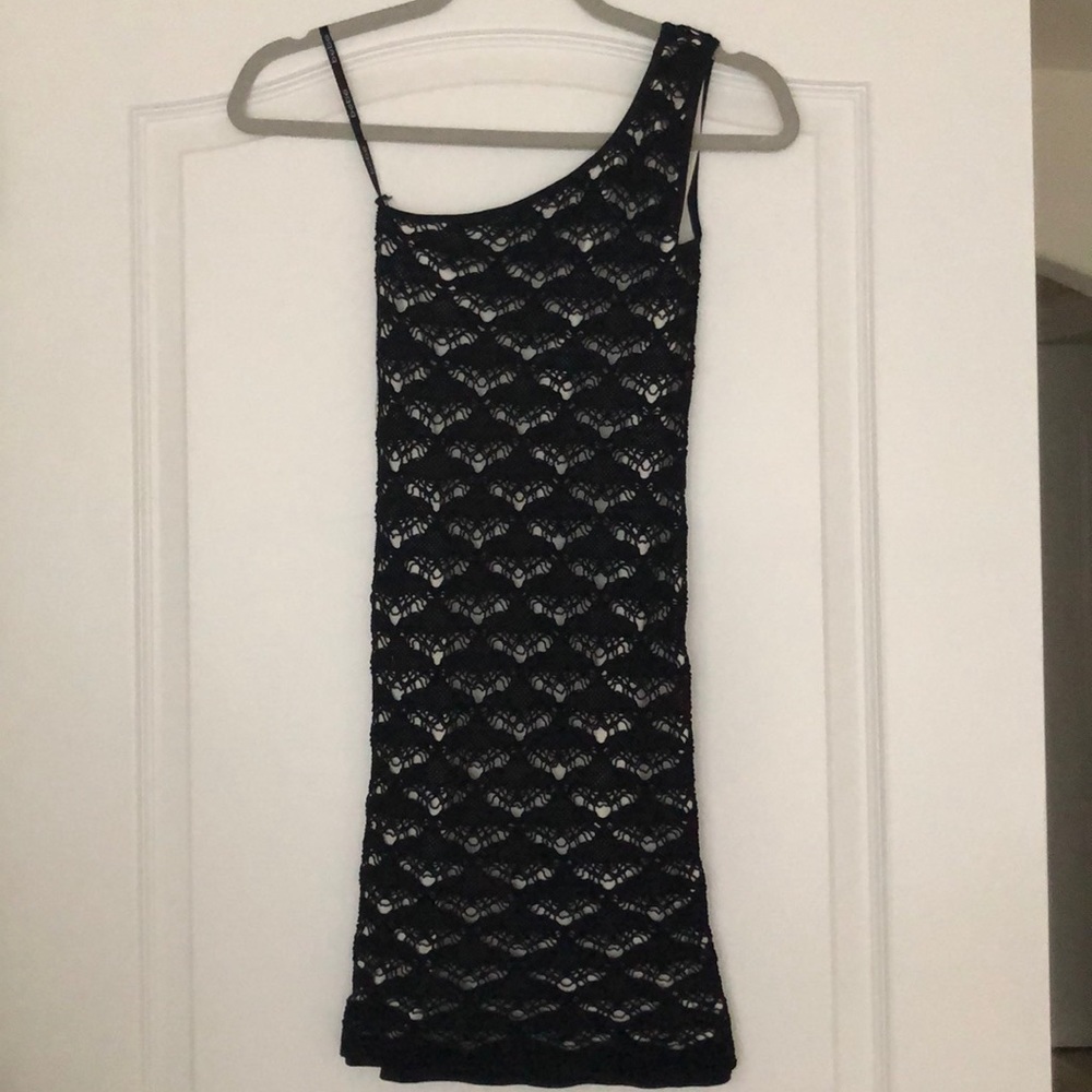Bebe one shoulder bodycon